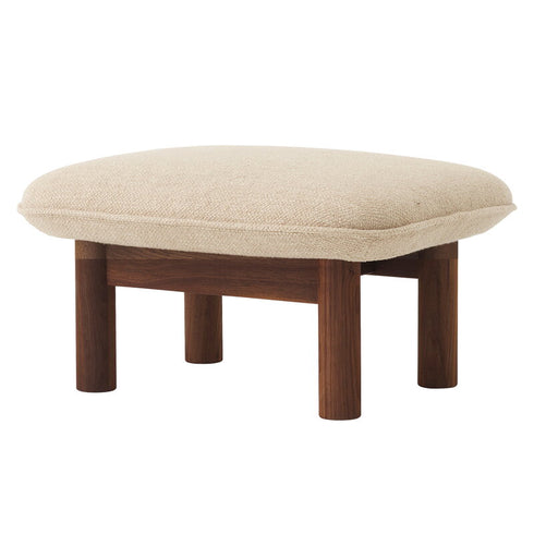 Brasilia Ottoman / Walnut